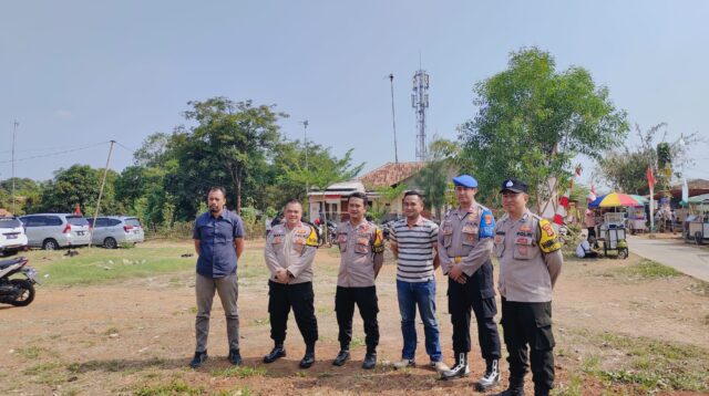 Polsek Kotabaru Lakukan Pengamanan Kampanye dan Open Turnamen Bola Volly Cawabup Cup