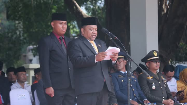 Upacara Peringatan Hari Sumpah Pemuda Ke- 96 Tingkat Kab. Sukabumi " Maju Bersama Indonesia Raya"