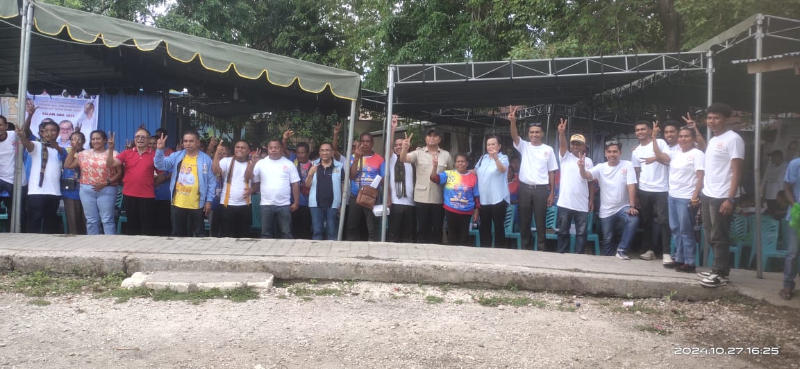 Relawan Melki-Johny Gelar Acara Tatap Muka untuk Menangkan Pilgub NTT 2024