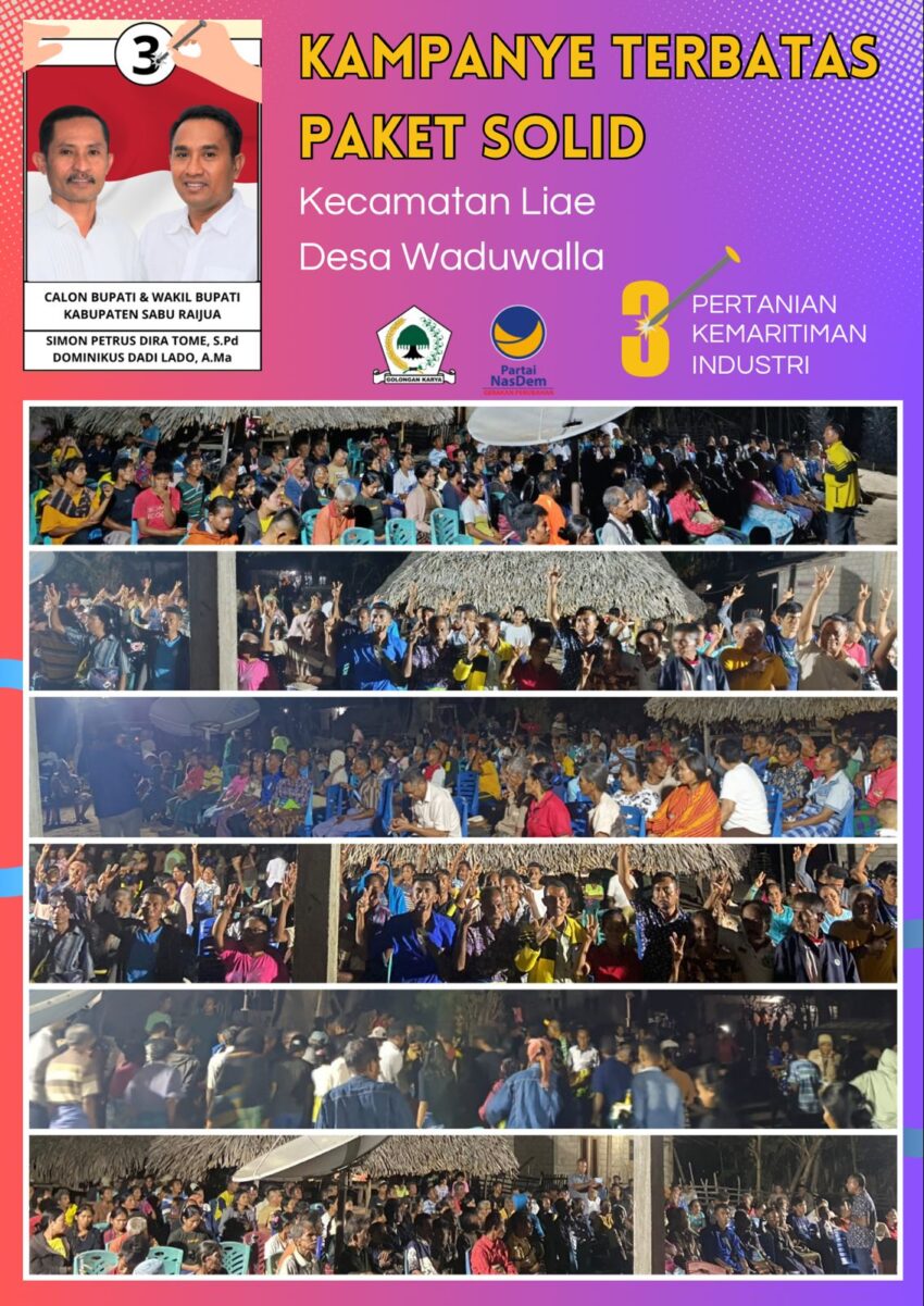 Paket SOLID Janji Peningkatan Kesehatan Masyarakat Sabu Raijua