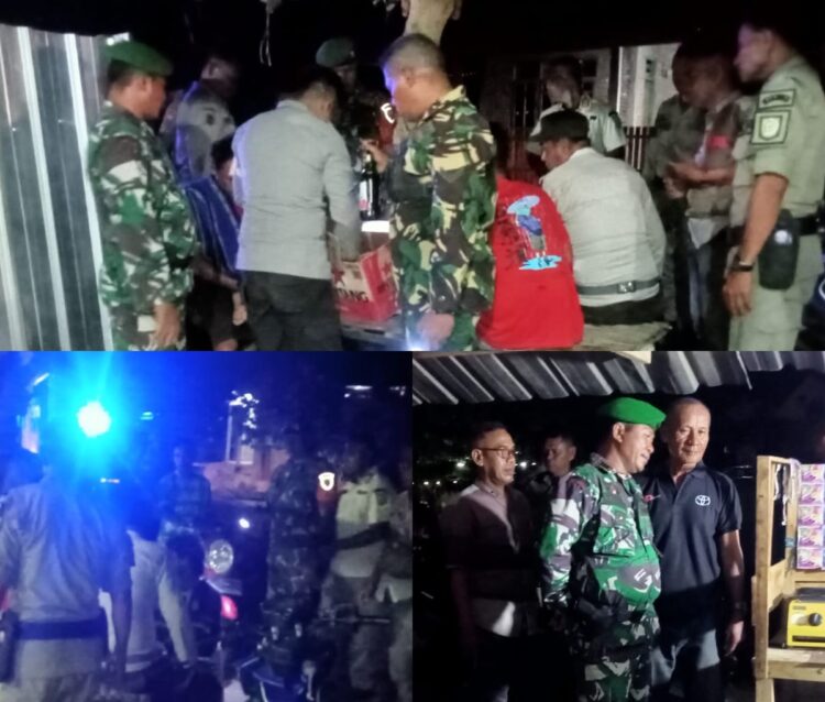 Patroli Cipkon Jelang Pemilukada, TNI-POLRI dan Pol PP, Imbau Masyarakat Jaga Keamanan