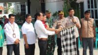 Dandim 1601/Sumba Timur Hadiri Acara Pelepasan Distribusi Logistik Pemilihan Umum Kepala Daerah