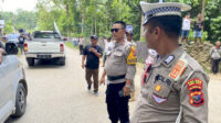 Wakapolres Sumba Barat Kompol Made Mudana Pimpin Langsung Pengamanan Kampanye di Kabupaten Sumba Tengah