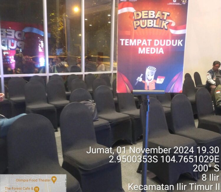 Debat Calon Bupati dan Wakil Bupati OKI KPU OKI Tak Manusiawi, Puluhan Awak Media Terlantar