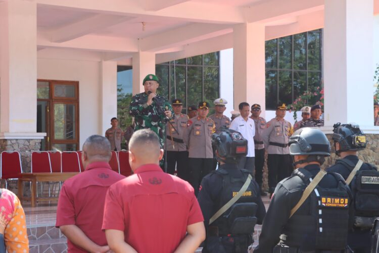 TNI-Polri Amankan Kedatangan Presiden Timor Leste di Labuan Bajo