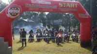 Antusias Ribuan Peserta Trail Adventure Ulin Bareng Meriahkan HUT TNI Ke -79 Dan Hari Sumpah Pemuda Ke 96 Tahun 2024 Di Kodim O610/Sumedang