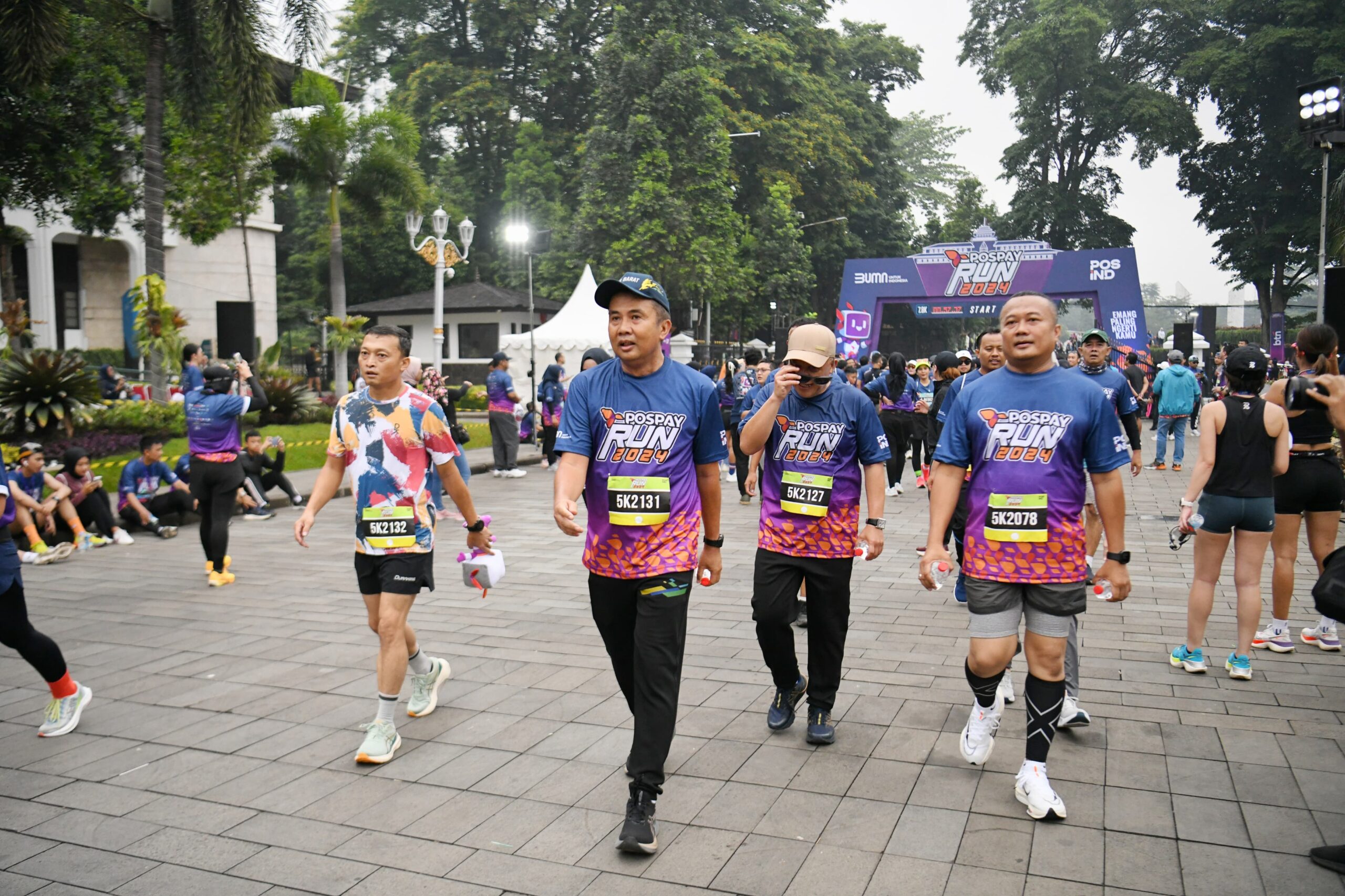 POSPAY RUN 2024, Bey Machmudin Ajak Warga Hidup Sehat