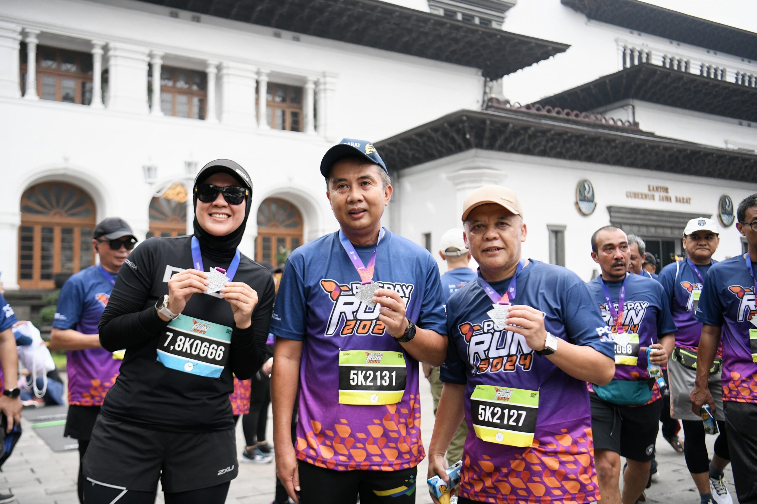 POSPAY RUN 2024, Bey Machmudin Ajak Warga Hidup Sehat