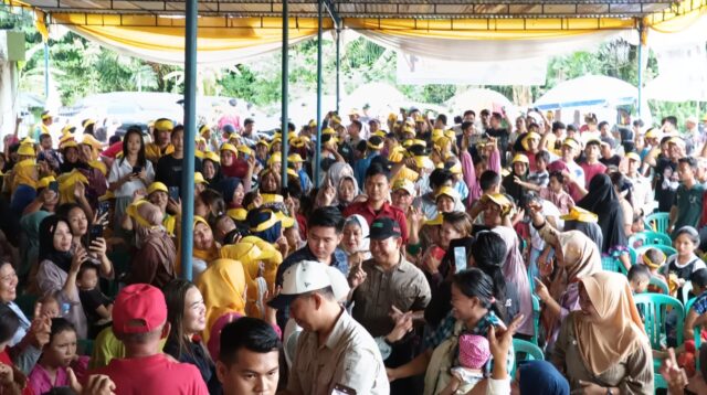 Kampanye Dialogis Paslon ROIS Disambut Antusias Oleh Masyarakat Kelurahan Watas Lubuk Durian