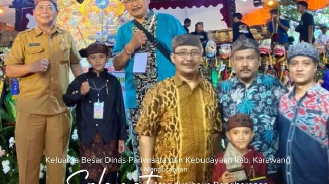 Rangga Muhammad Farhan Asal Karawang Jawa Barat Meraih Juara Ke 3 Festival Dalang Anak Nasional 2024