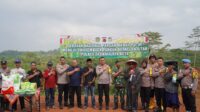 Gelar Program Ketahanan Pangan, Kapolres Tasikmalaya Kota Tanam Palawija di Kecamatan Gunung Tanjung