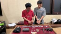 Satresnarkoba Polres Bima Amankan Dua Terduga Pengedar Narkoba di Desa Nata