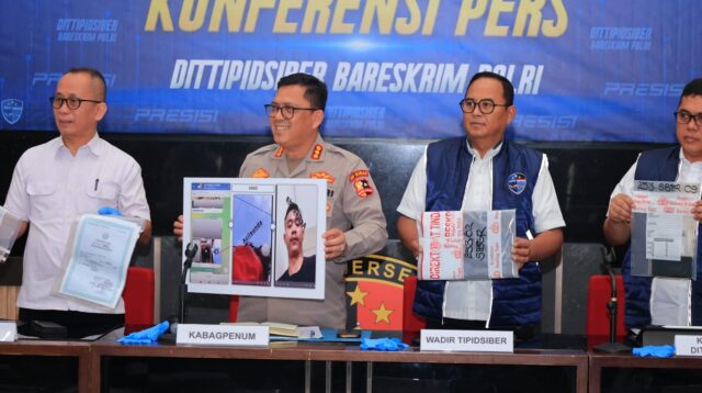 Polri Amankan Tersangka Pengelola Situs Penyebar Video Porno Anak