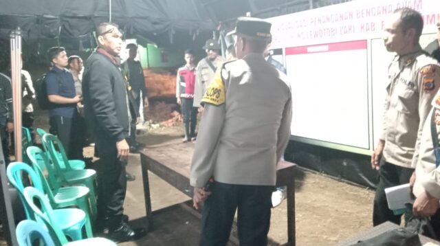 Astama Ops Kapolri Tinjau Posko Kemanusiaan Polda NTT, Pastikan Kesiapan Bantuan untuk Korban Erupsi Gunung Lewotobi