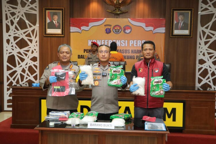 Dukung Asta Cita Presiden RI, Polda Kaltim Amankan 5 Kg Sabu