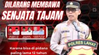 Kapolres Lahat Himbau Kepada Seluruh Lapisan Masyarakat Agar Patuh Dan Taat Pada Aturan Pada Debat Publik ke 2.