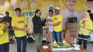 Peringatan HUT Golkar Ke 60 Kabupaten Ogan Komering Ulu Mengadakan Senam Partai Golkar