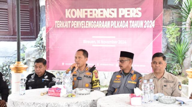 Kapolres Bireuen Pastikan Keamanan Pada Pilkada 2024, Sinergi Semua Pihak Sangat Penting