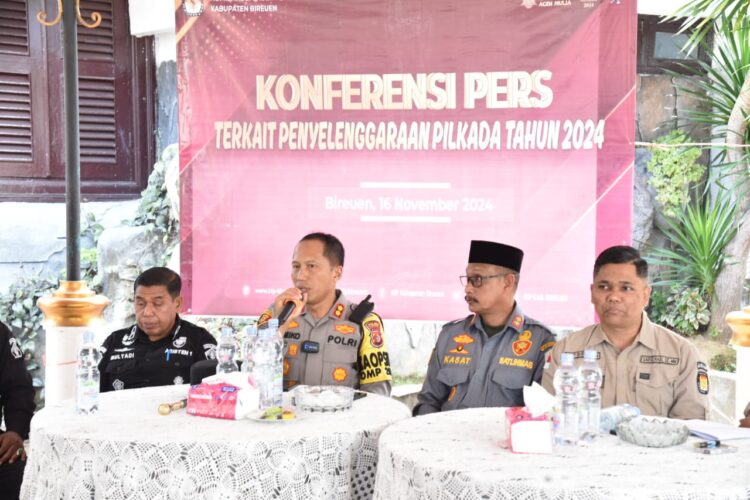 Kapolres Bireuen Pastikan Keamanan Pada Pilkada 2024, Sinergi Semua Pihak Sangat Penting