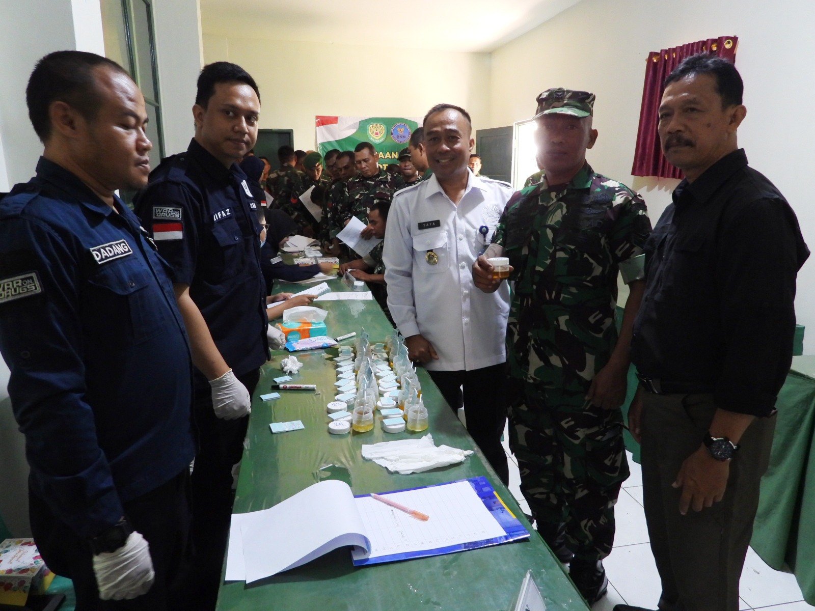 Kodim 0613/Ciamis Perkuat Komitmen dalam Pemberantasan Narkoba melalui Program P4GN