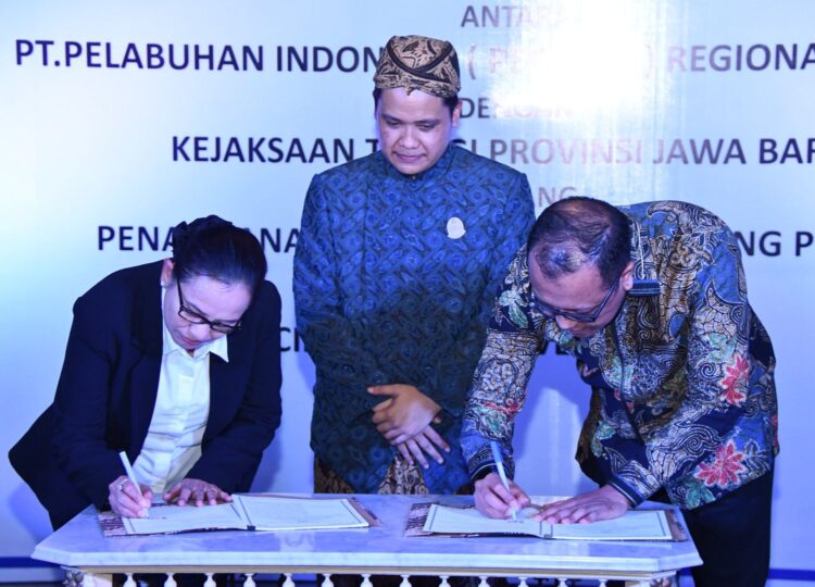 Kejati Jabar Jalin Kerjasama Bidang Hukum Perdata Dan Tata Usaha Negara Dengan PT. Pelindo (Persero) Regional 2 Cirebon