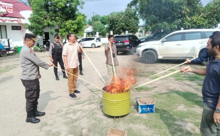 KPU Bima Musnahkan 753 Surat Suara Pilkada 2024 Yang Rusak