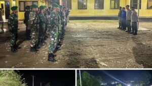 Pastikan Pilkada 2024 Aman, Camat Monta Gandeng TNI/POLRI dan Panwaslu Patroli Gabungan