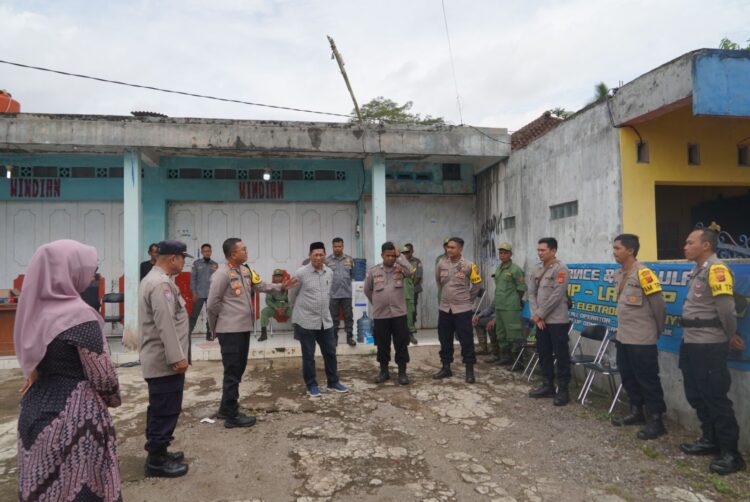 Pasca Pilkada Serentak, Kapolres Tasikmalaya Kota Cek Langsung Logistik Pilkada di PPK