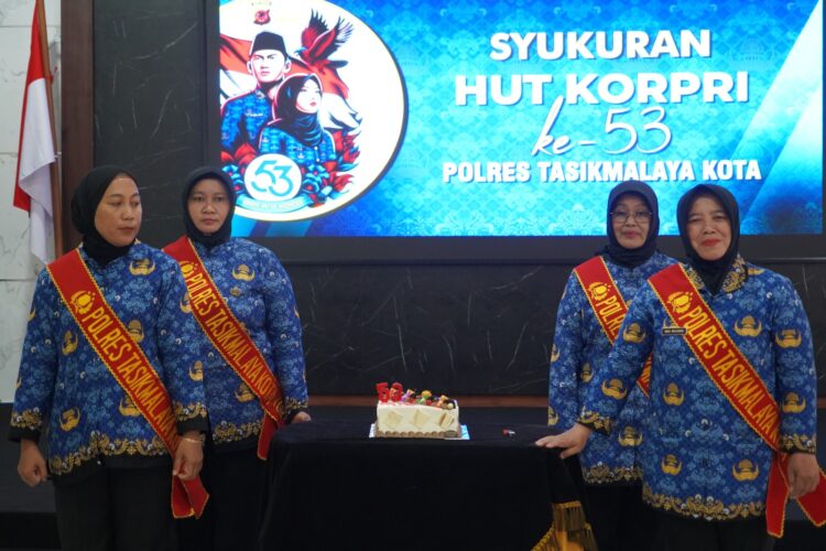 Polres Tasikmalaya Kota Gelar Syukuran Dan Doa Bersama Dalam Rangka Hut Korpri Ke-53