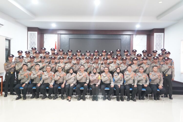 Penutupan Diklat Bintara Gelombang 2 Tahun 2024 di Polres Tasikmalaya Kota