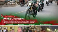 Kasdim 1608/Bima Mayor Inf Asep Okinawa Muas Pimpin Patroli Cipkon