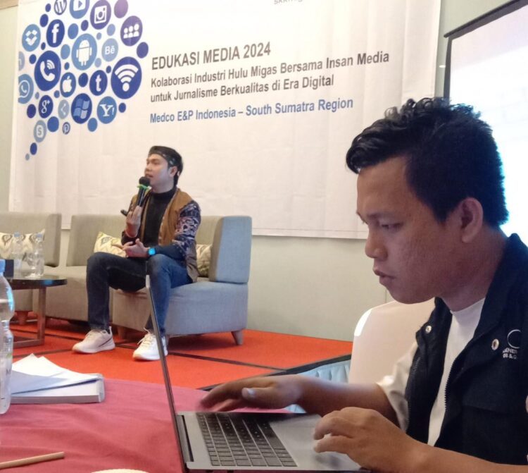 Medco E&P - SKK Migas & PWI Muara Enim Gelar Workshop Migas dan Jurnalisme Digital