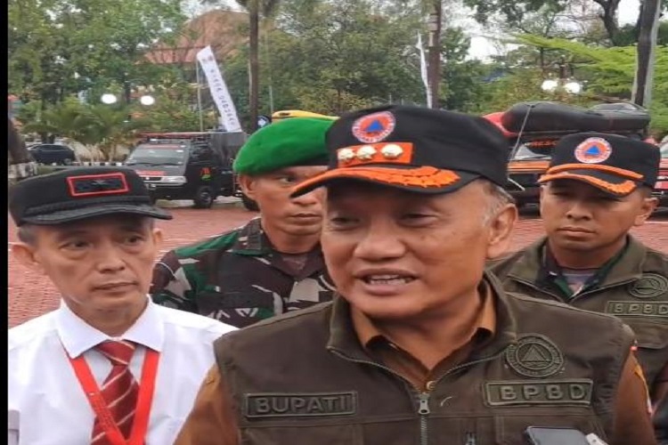 Pemkab Karawang Gelar Apel Gabungan Siaga Darurat Bencana Hidrometeorologi Tahun 2024