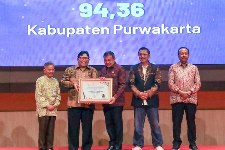 Pemkab Purwakarta Raih Penghargaan Opini Kualitas Tertinggi dari Ombudsman RI