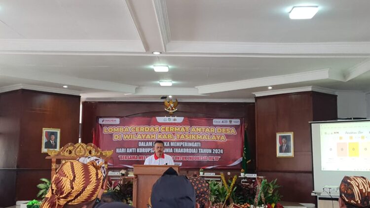 Dalam Rangka Memperingati Hari Anti Korupsi Sedunia 2024, Kejari Kabupaten Tasikmalaya Menggelar Lomba Cerdas Cermat Antar Desa