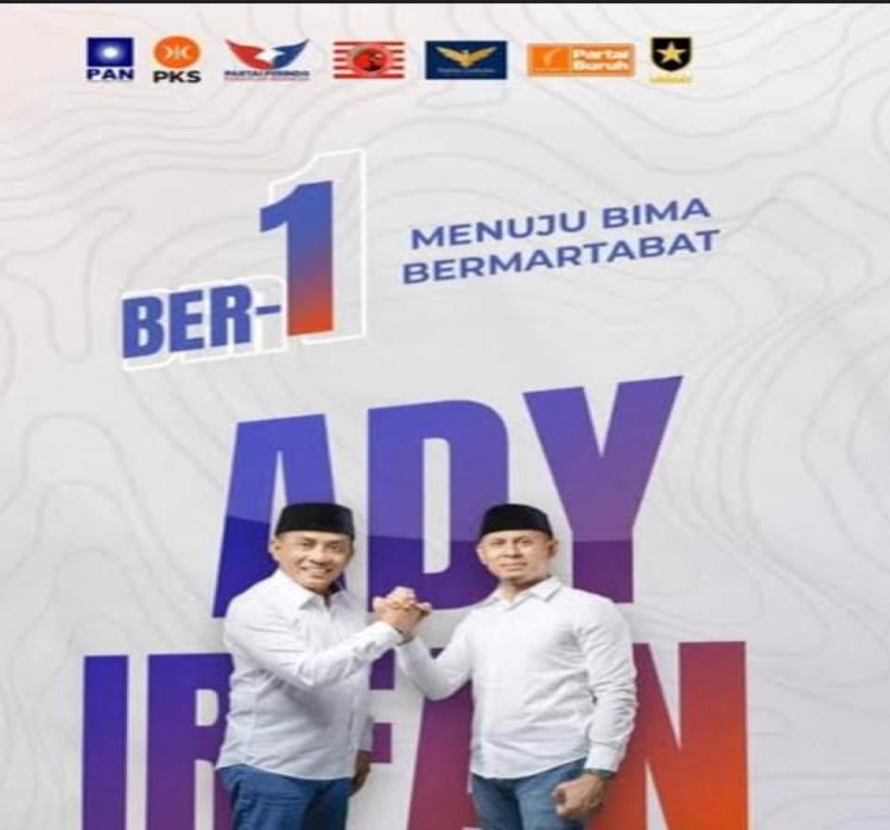 Hasil Pleno KPU Menetapkan Ady-Irfan Pemenang Pilkada Kabupaten Bima 2024