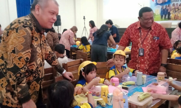 Paguyuban Lintas Balai NTT Gelar Sosialisasi Gizi dan Pengenalan Infrastruktur kepada Anak TK Putra