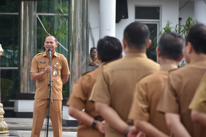 Pimpin Apel, Sekda Karawang: Bekerja Sepenuh Hati Dan Penuh Tanggungjawab