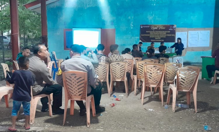 Pastikan Situasi Kondusif, Kapolres Belu, AKBP Benny Miniani Arief Pantau Pelaksanaan Pleno Hasil Pilkada 2024 Tingkat PPK