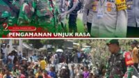 Dandim 1608/Bima Terjun Langsung Pengamanan Unjuk Rasa di KPU