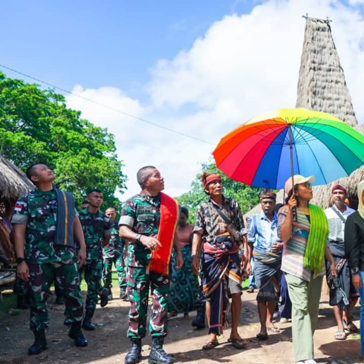 Kungker Danrem 161/WS Di Wilayah SBD, Dandim 1629/SBD Perkenalkan Destinasi Wisata SBD