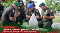 Menyambut Hari Juang TNI AD Ke-79, Kasdim 1608/Bima Pimpin Upacara Ziarah TMP Palibelo Menyambut Hari Juang TNI AD Ke-79, Kasdim 1608/Bima Pimpin Upacara Ziarah TMP Palibelo