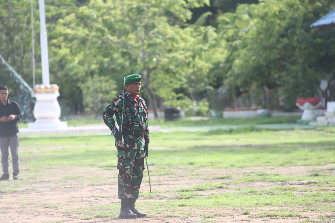 Kodim 1601/Sumba Timur Gelar Upacara Peringati Hari Juang TNI AD Tahun 2024