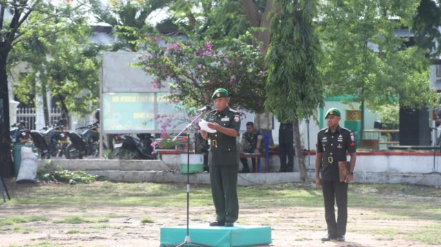 Kodim 1601/Sumba Timur Gelar Upacara Peringati Hari Juang TNI AD Tahun 2024