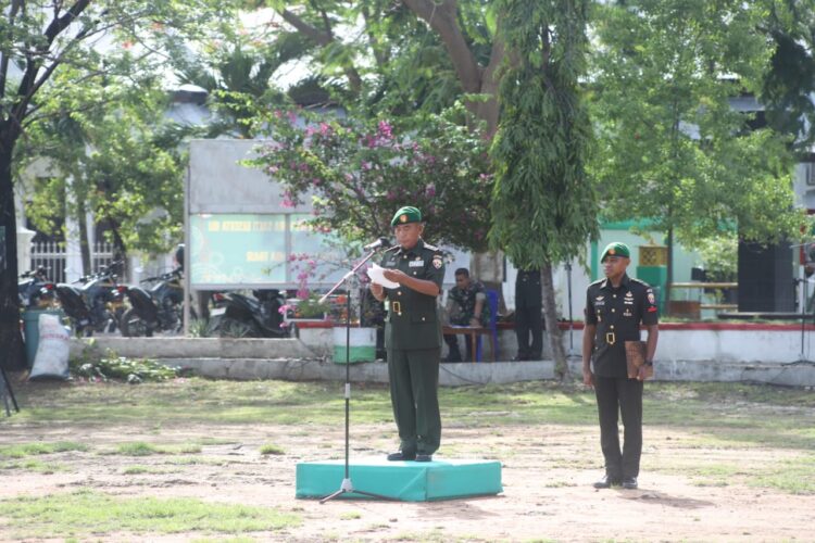 Kodim 1601/Sumba Timur Gelar Upacara Peringati Hari Juang TNI AD Tahun 2024