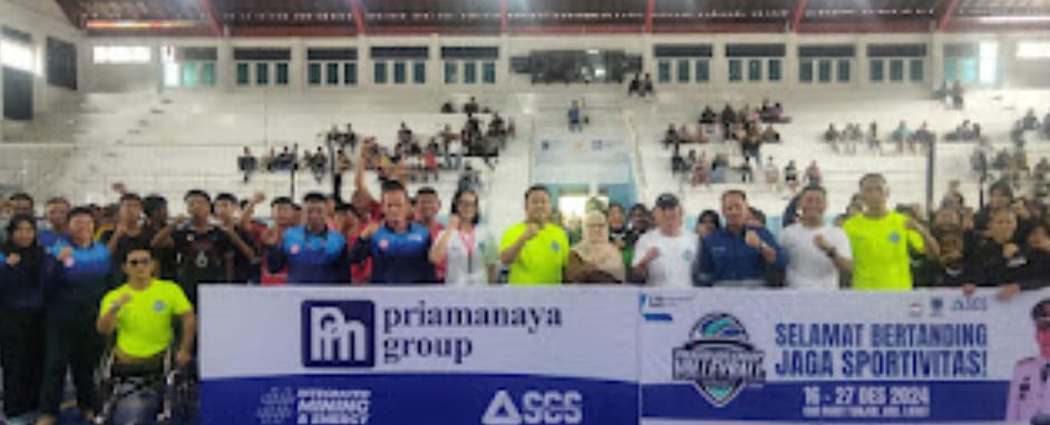 PT Primanaya GroupGelar Open TurnamenBola Volly Tahun 2024