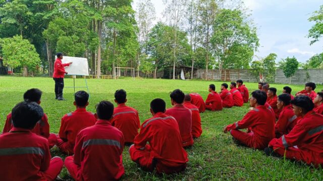 PT. Kelantan Sakti dan Manggala Agni Gelar Pelatihan Pencegahan Karhutla di OKI