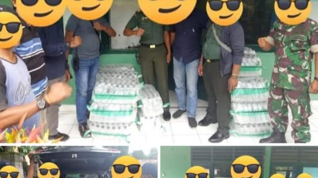 Berantas Peredaran Miras, Kodim 1614/Dompu Berhasil Menyita 1800 Botol Arak Bali