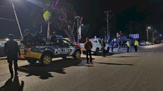 Patroli Polres Sumba Barat Demi Terwujudnya Situasi Kamtibmas Pasca Pilkada dan Jelang Nataru 2024/2025