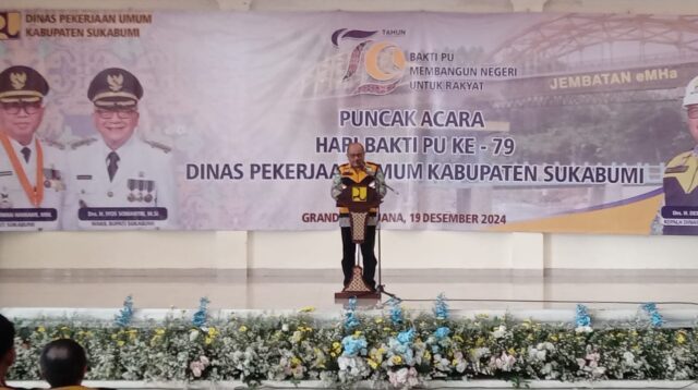 Hari Bakti PU Ke-79, Bupati Minta Berikan Yang Terbaik Untuk Masyarakat Kabupaten Sukabumi